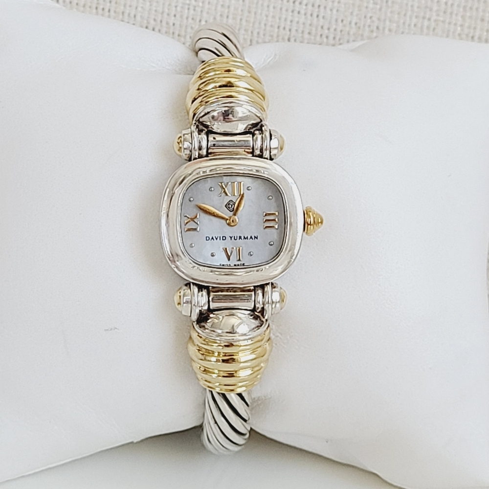 David Yurman Watch With 18k Gold